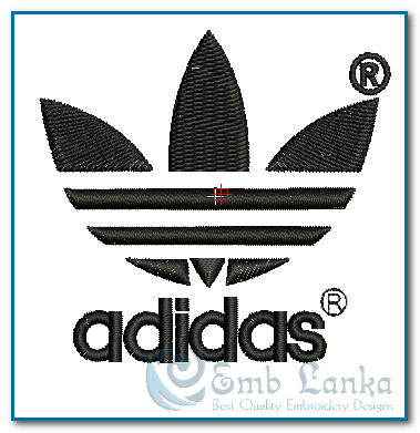 Download Adidas Logo Embroidery Design Emblanka SVG Cut Files