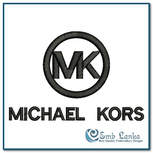 Michael Kors Logo Embroidery Designs
