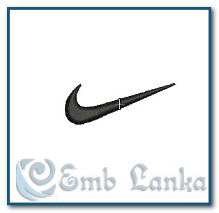 Download Nike Swoosh Logo Embroidery Design | Emblanka