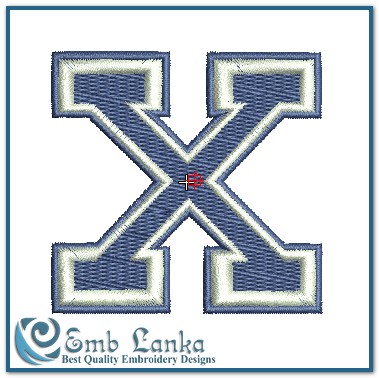 St. Louis Blues logo embroidery design