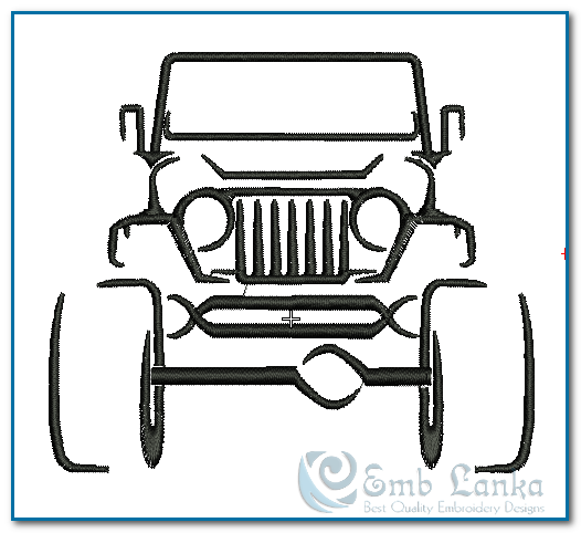 Download Jeep Embroidery Design Emblanka SVG Cut Files