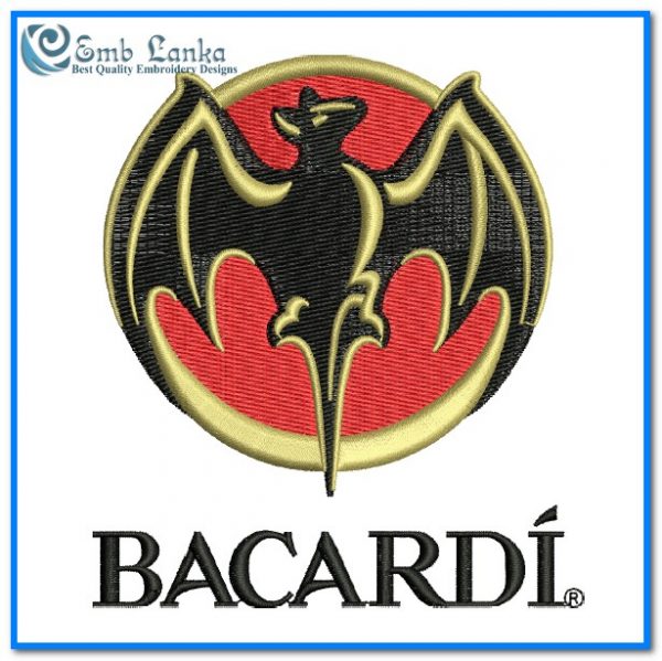 The logo of Bacardi is pictured during a party in front of Club Spindler &  Klatt during a party in Berlin, Germany, 08 July 2012. Photo: Jens Kalaene  Stock Photo - Alamy
